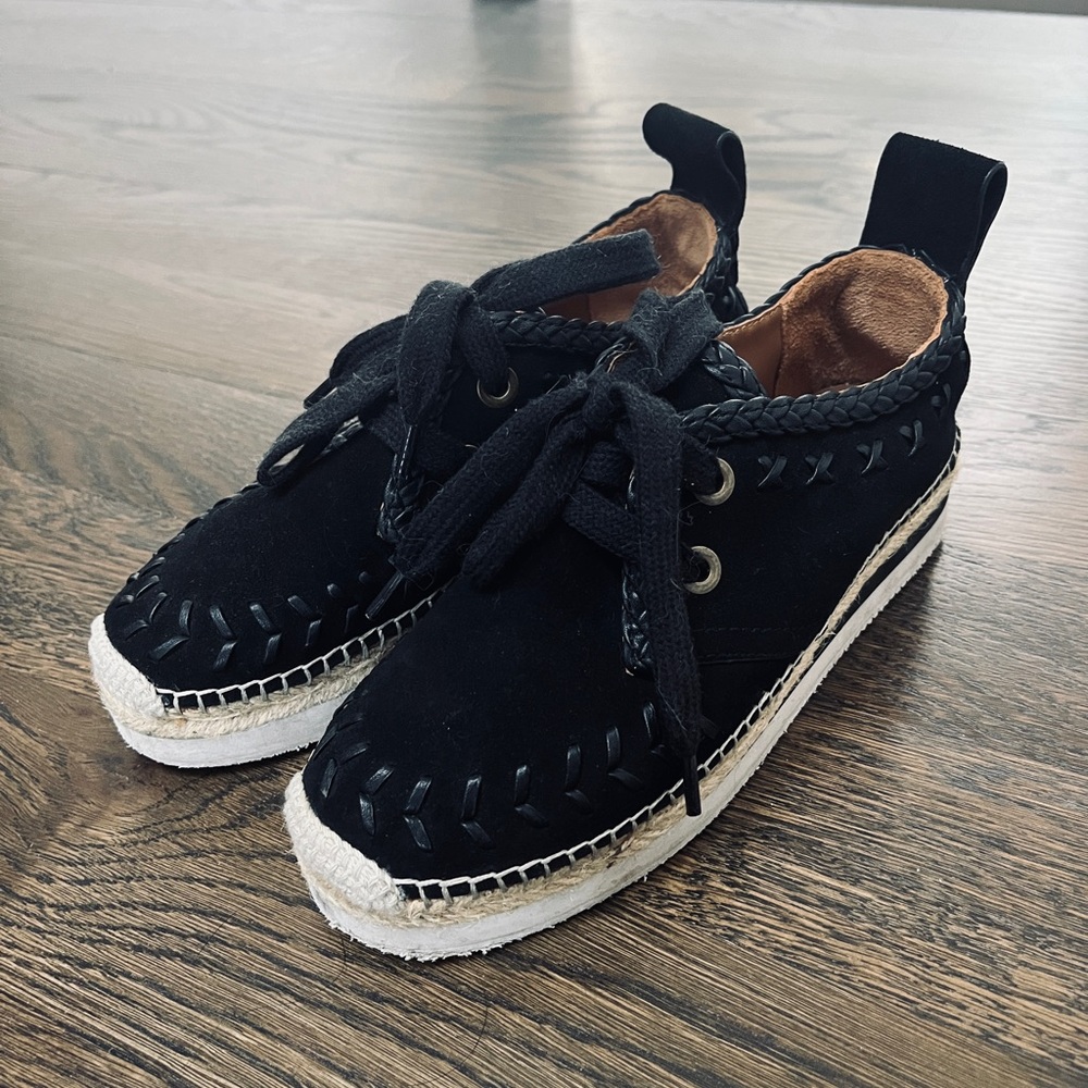 See By Chloe Black Moccasins very good condition